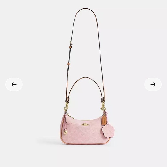Coach Petal Pink Teri Shoulder Bag - Picture 7 of 7